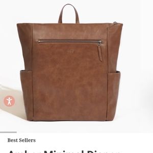 Freshly Picked Minimalist diaper bag in Amber